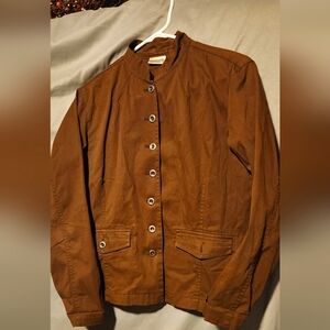 Chicos brown jacket size 1
